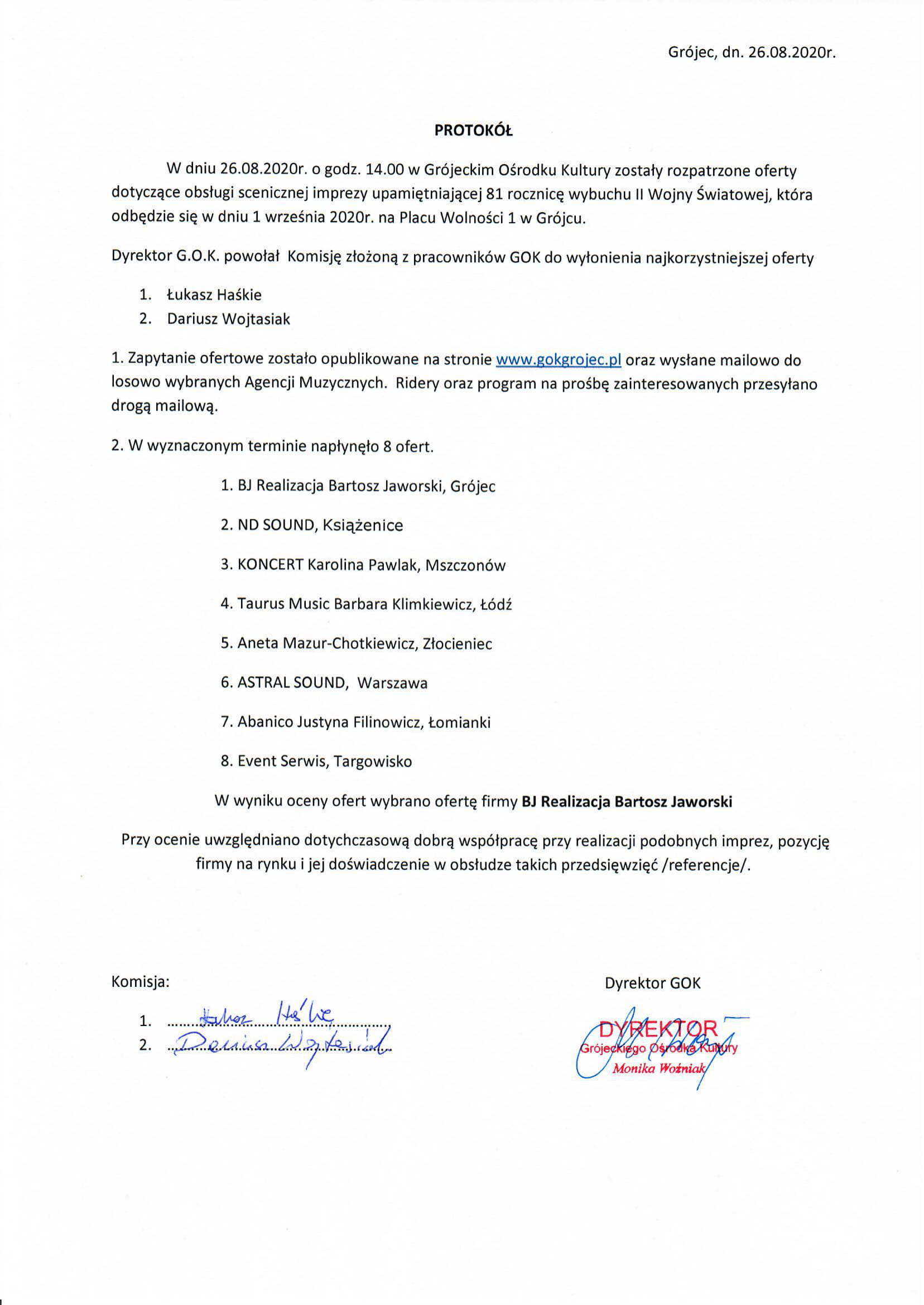 Scan protokół SCENA 2