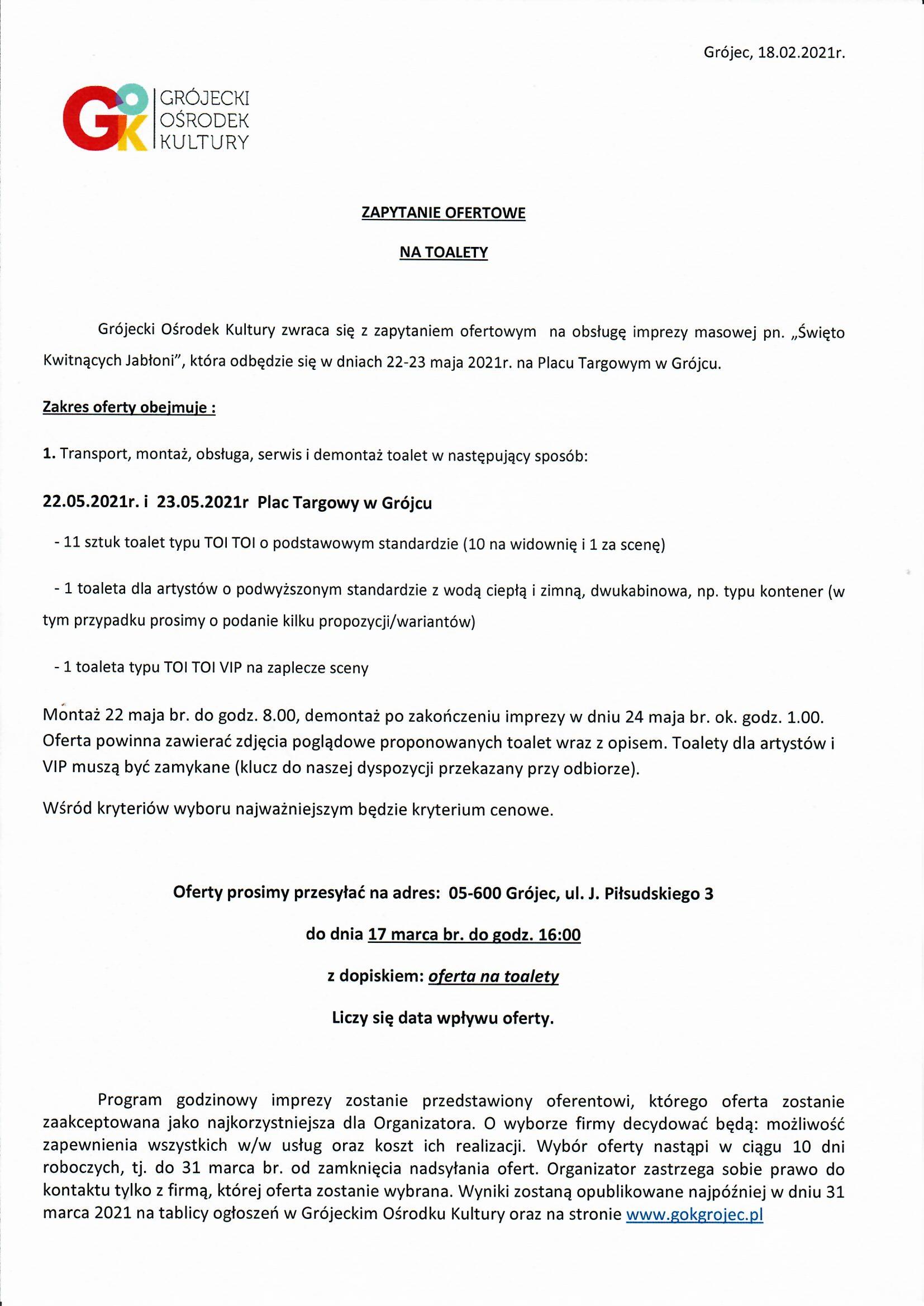 TOALETY zapytanie ofert0001