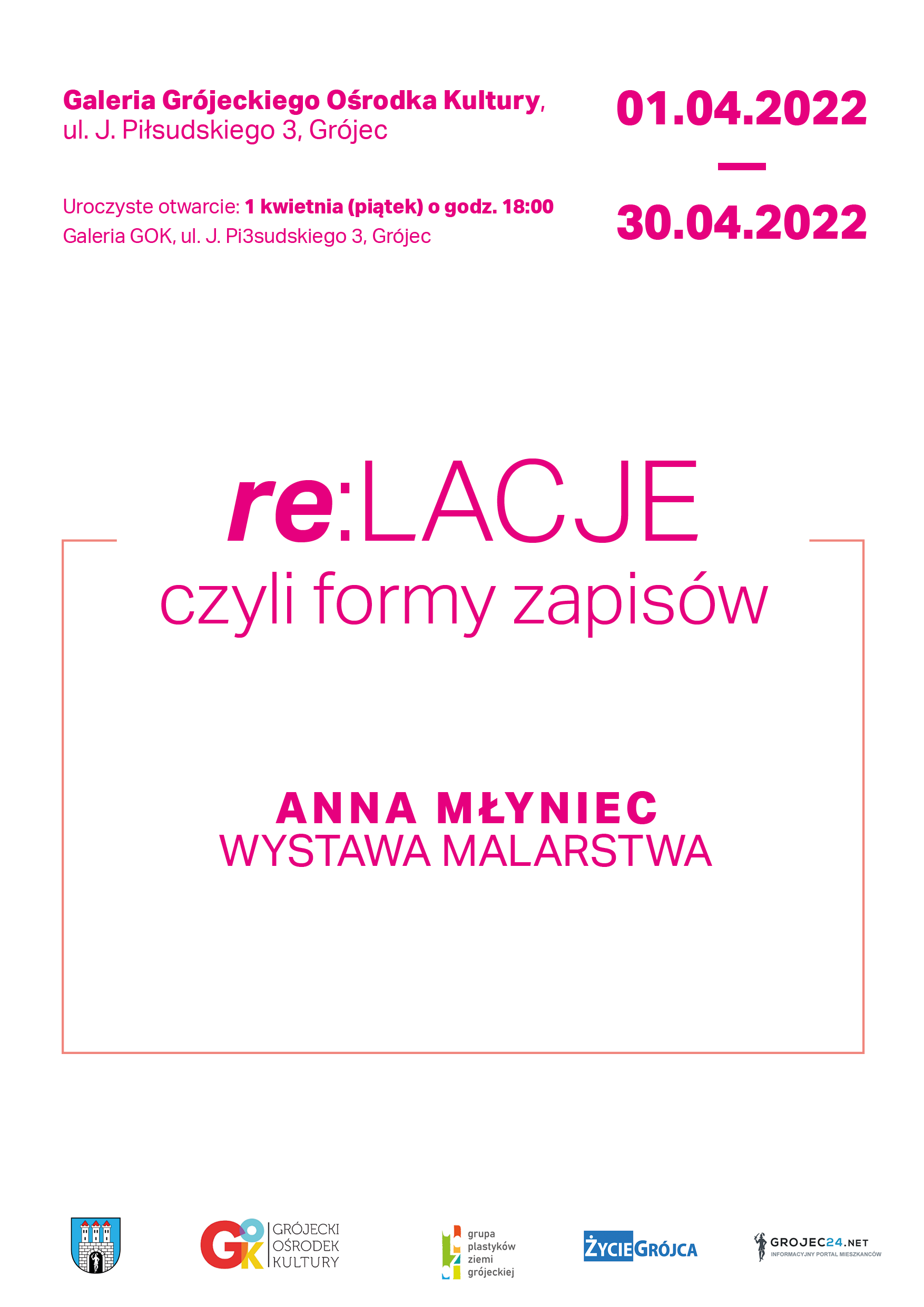 relacje Anna Myniec 01042022 plakat biay