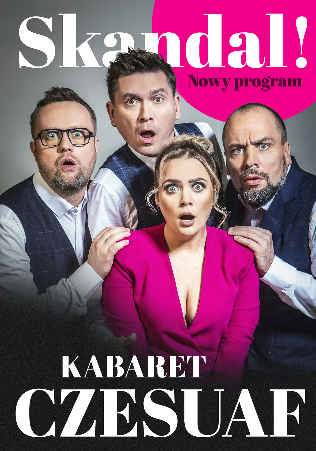 Kabaret Czesuaf plakat