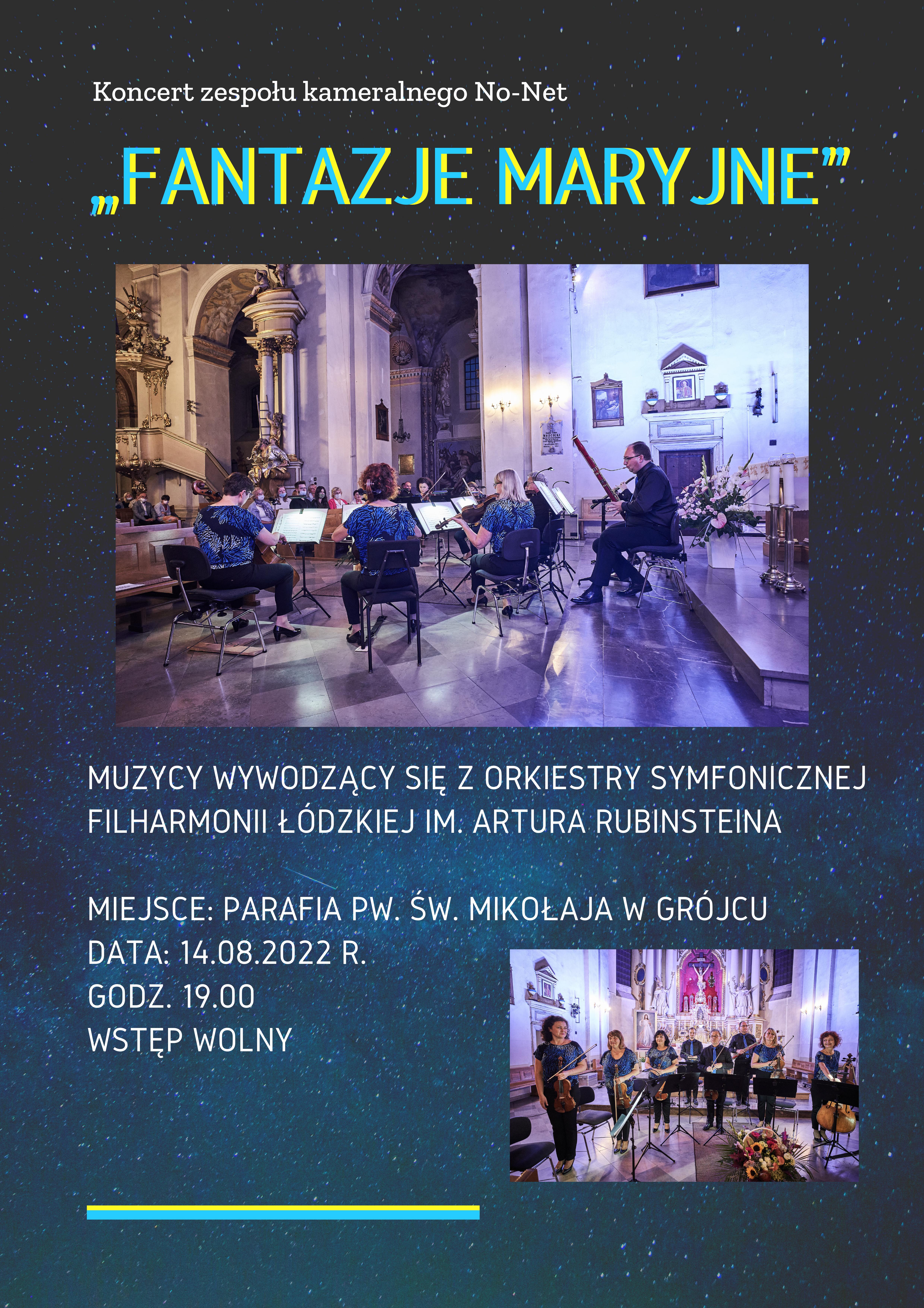 Plakat fantazje maryjne 1