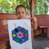 2022_08_02 Zabawy plastyczne "Moja mandala"